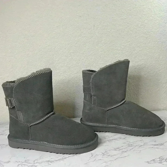 Style & Co. Womens Teenyy Suede Pull On Ankle Boots Size 10 - Picture 6 of 13